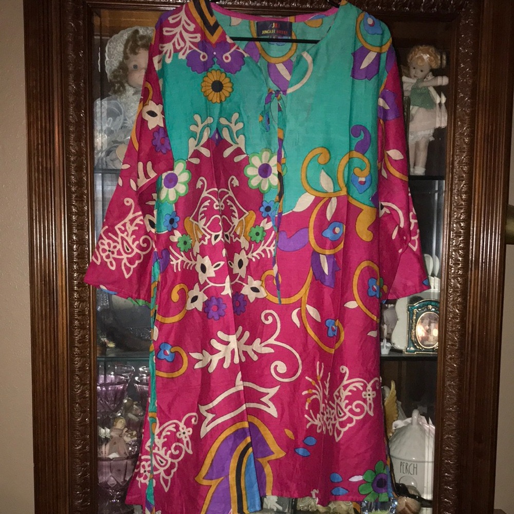 JUNGLEE BILLEE Vibrant Multicolor Dress